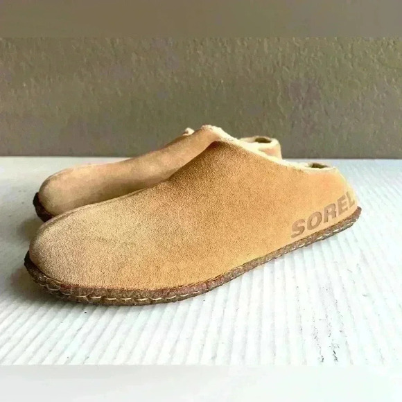 Sorel Other - Sorel Slippers Youth US 3 Brown Lanner Ridge Suede II Shoes Kids